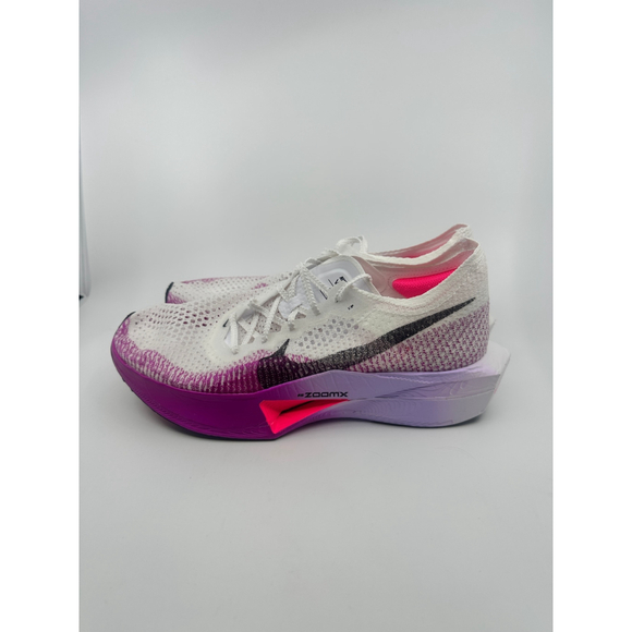 Nike ZoomX Vaporfly Next% 3 White Purple DV4129-104 Mens Size 8.5 Women's 10 - Picture 4 of 5